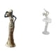 thumbnail image 1 of Figura de escritorio,Figuritas africanas,artesanías,artículos de escritorio coleccionables,Estatua de dama tribal,pieza de arte para decoración del hogar,Figura de escritorio,Estatua de, 1 of 8