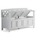 thumbnail image 3 of WyndenHall Halifax Entryway Storage Bench, 3 of 8