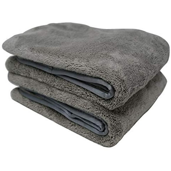 Platinum Quick Dry, Car Drying Towel. Dries Your Entire Vehicle in 90 Seconds. This Extra Large Towel is Scratch-Free, w/ Awesome Absorbency - Pack of 2 (25 1/2” x 36")