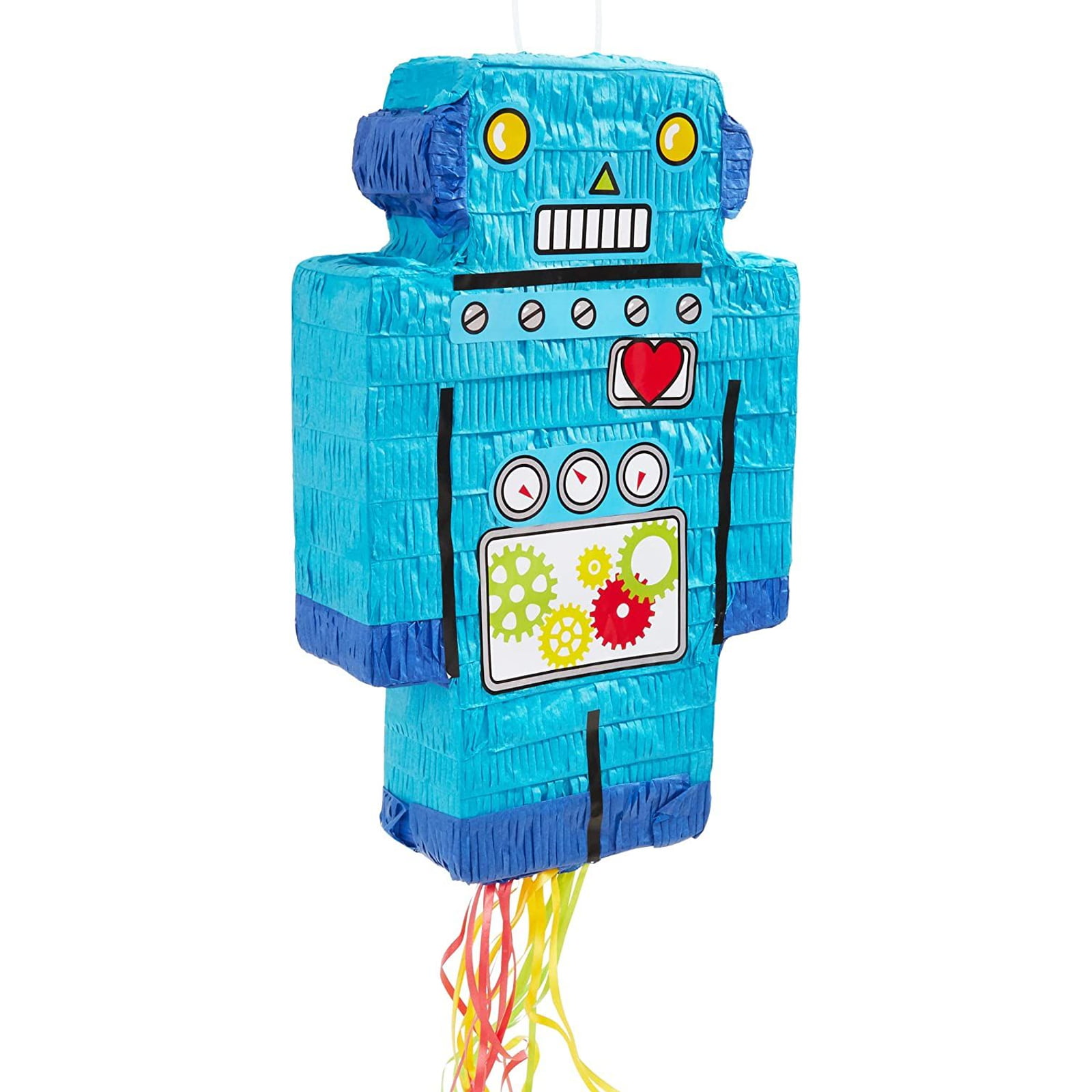 Fun Children's Robots Personalised Children's Birthday Party Bunting 