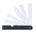 thumbnail image 2 of Folding Scale Ruler, Drafting Fan Fan-Shaped Ruler  For Art Drawing Clothing Interior Design, 2 of 8