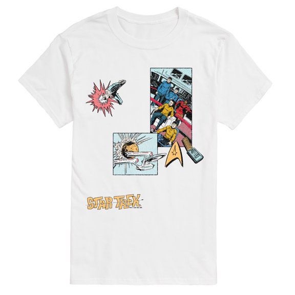 Star Trek - Icon Collage - Men's Short Sleeve Graphic T-Shirt