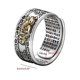 thumbnail image 2 of Ring, Feng Shui Pixiu Mani Mantra Protection Wealth Ring Charms Ring Amulet Wealth Lucky Open Adjustable Ring Buddhist, 2 of 5