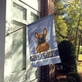 thumbnail image 2 of Caroline's Treasures BB5594CHF French Bulldog Brown Welcome Flag Canvas House Size , Large, multicolor, 2 of 4
