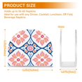 thumbnail image 4 of Yayeee Napkin Holder for Table Kitchen Paper Tissue Organization, Mosaic Flowers Pattern, 4 of 8