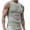 Grey, variant on Xysaqa White T Shirts for Men Black T Shirts for Men Mens Ribbed Tank Tops, Comfy Breathable Mens Tanks, Muscle Gym Top Sleeveless Shirts Lightweight Men's Undershirts Beach Shirts for Men On Clearanc
