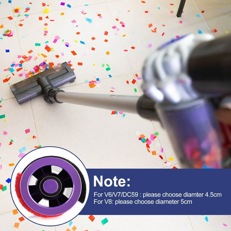 EEEkit Brush Roller Fits for Dyson V8 Cordless Vacuum Cleaner