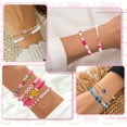 thumbnail image 3 of 16Pcs Bracelets for Women, Summer Boho Colorful Beaded Friendship Bracelet Set, 3 of 6