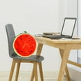 thumbnail image 4 of Cushion*1 Plush Toy Creative 3D Fruit Cushion Simulation Watermelon Sponge Cushion Sofa Cushion, 4 of 6