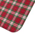 thumbnail image 5 of Red and Green Christmas Plaid Pattern Dish Drying Mat for Kitchen 1 Pack, Ultra Absorbent Microfiber Dishes Drainer Mats,16x18in(41x46cm), 5 of 6