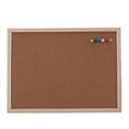 Quartet Cork Board Bulletin Board, 12" x 16"Framed Corkboard, Black
