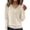Beige, variant on Button V Neck Sweaters for Women Long Sleeve Knitted Henly Shirts Lightweight Loose Fit Pullover Tops Elegant Dressy Casual Sweater Business Fashion Clothing 2026 Fall Outfits(Pink,S)