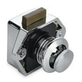 thumbnail image 1 of 1Pcs Push Button Latch Catch Keyless Door Lock for Motorhome Cabinet Latch Knobs Chrome, 1 of 8
