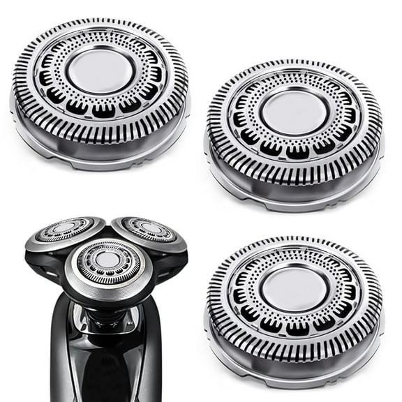 SH90 Replacement Shave Heads Compatible with Philips 9000 Replacement Blades, for Series 9000(S9xxx) Series 8000(S8xxx) Electric Razor Shaver 3-Pack