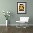 thumbnail image 3 of Trademark Fine Art "Gold Buddha" Canvas Art by Philippe Hugonnard, White Matte, Wood Frame, 3 of 4
