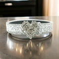 thumbnail image 6 of COMEET Waist Chain, Blingbling Waist Belt for Street Dance Jean Belt Punk Waist Chain Glinting Heart Rhinestones, 6 of 15