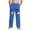 Blue, variant on Toddler Boy's Pants, Emoji Face Elastic Waist Lounge Pants, Full Length Casual Outfits for 4-5 Years