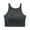 Gray, variant on ZyeKqe Womens Tank Tops with Builtin Bra RacerbackTanks Sleeveless Ribbed Knit Workout Crop Tops