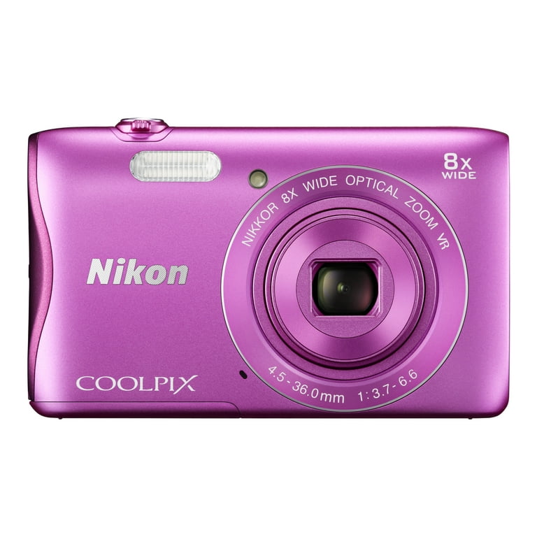 Nikon COOLPIX S3700【美品】 Nikon Coolpix S3700 20.1 Megapixel Compact Camera, Pink