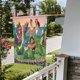thumbnail image 5 of Bandera de jardín de doble cara con diseño de Stitch, ideal para decoración navideña al aire libre., 5 of 8