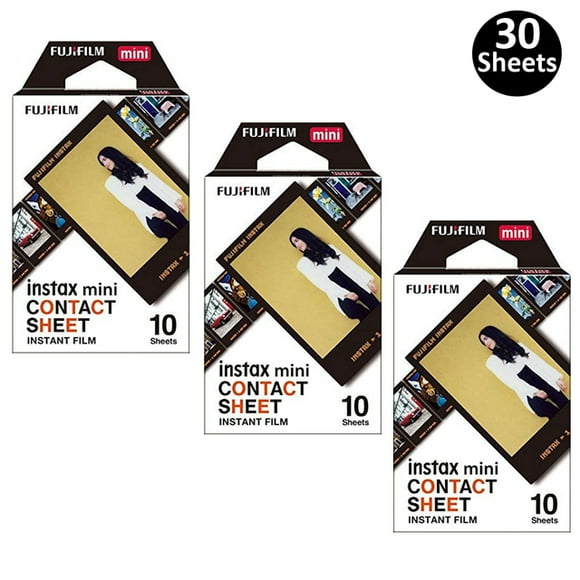 Instax Mini Color Film 10-30 Sheets For Fuji Instant Camera - Fujifilm Instax Mini Contact Film