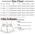 thumbnail image 2 of Mlzmgr Shorts for Women High Waist Button Cargos Stretch Comfy Knee Length Pants with Pockets Casual Work, 2 of 5