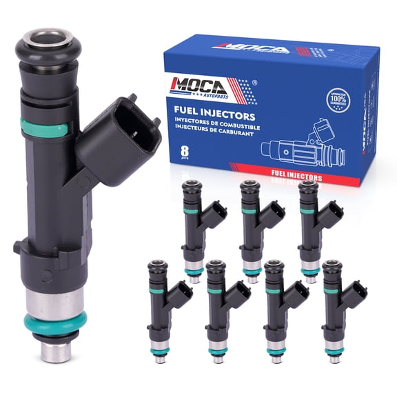 MOCA AUTOPARTS 8x Fuel Injectors FJ721 Fit for 2006-2011 Buick Lucerne 4.6L & 2006-2011 Cadillac DTS 4.6L & 2007-2010 Cadillac STS 4.6L