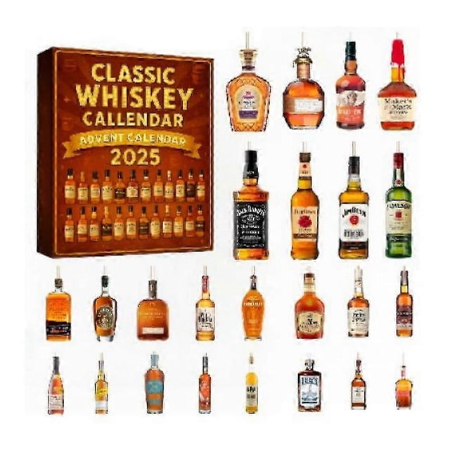 2025 Beer Advent Calendar Whisky Arrival Festival Calendar - Christmas