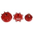 thumbnail image 5 of MSD Ignition Distributor Cap and Rotor Kit 84085 Large Ford Style; With Wire Retainer; Clip Down; HEI Style Posts; Red, 5 of 5