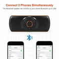 thumbnail image 3 of Wireless Bluetooth Car Speaker Phone Hands-free MP3 Kit Sun Visor Clip Drive, 3 of 10