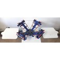 thumbnail image 2 of TECHTONGDA 4 Color 2 Station Screen Printing Full Starter Kit Silk Screening Equipment, 2 of 12