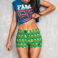 thumbnail image 3 of Xecao Cartoon Fruit 1 Print Workout Shorts for Women Soft Smooth Gym Yoga Scrunch Active Tennis Workout Running Shorts, 3 of 9