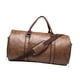 thumbnail image 5 of Bolsa de lona multifunción para hombres, bolsa de viaje para traje, viaje de mochilero Marrón, 5 of 8