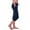 Blue, variant on Yoga Pants Solid Capris Oversize Fashion Workout Leggings Stretch with Pocket Sports Gym Drawstring Casual Pants Women High Waist Trousers Brown XS