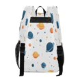 thumbnail image 3 of PVC Transparent Backpacks Clear Backpack for Travel and Outings Planets with Rings Pattern, 3 of 7