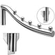 thumbnail image 5 of Soporte de riel para ropa Advancent 2 pack/lote montado en la pared con gancho de brazo oscilante 40cm, 5 of 6