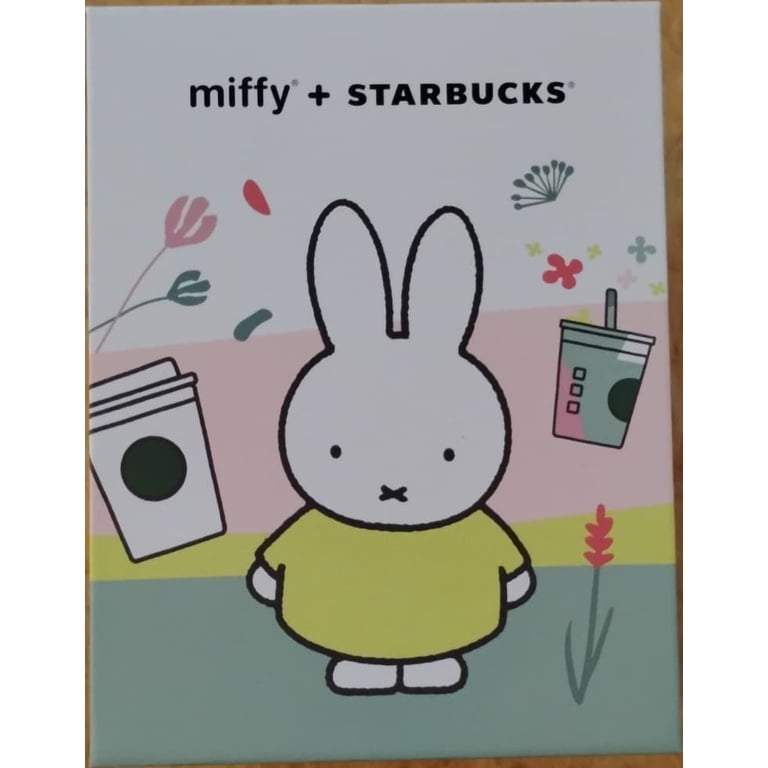 Starbucks X Miffy Ceramic Coffee Mug with Lid Limited Edition New