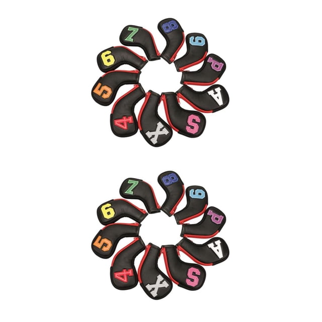 Yuarrent 10Pcs Golf Club Head Cover Iron Headcover Outdoor Set Cover Sports Tipo 1 2Conjunto