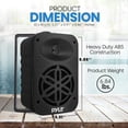 thumbnail image 3 of 5.25” 2-Way Indoor/Outdoor Speaker System - 1/2” High Compliance Polymer Tweeter (Black), 3 of 7