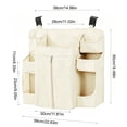 thumbnail image 2 of Nursery Storage Rack Suitable For Baby Crib Hanging Diaper Storage Rack Suitable For Babies Multifunctional Washable Diaper Hanging Bag, 2 of 6