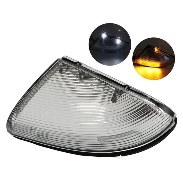Luz de espejo de remolque, luz blanca para espejo retrovisor derecho, luz AA optimizada para excelencia