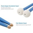 thumbnail image 2 of Palillo de tambor 2 uds mazo de tambor baquetas de tambor de doble cara mazos de buena sensación de mano palos de fieltro y puntas de arce baquetas de doble extremo para tocar el tambor Kettledrum Tomshoo Palillo de tambor, 2 of 6