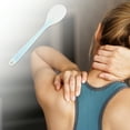 thumbnail image 2 of Unique Bargains Portable Scraper spoon Massager Tools 12.2"x2.36" 1 Pc Blue Convex point, 2 of 6