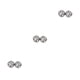 thumbnail image 4 of Jumpingount Pendientes redondos Gotas para los oídos brillantes de moda Galvanoplastia fina Clasicos para los oídos Magnífico regalo Boda Blanco Type1 NO1, 4 of 6
