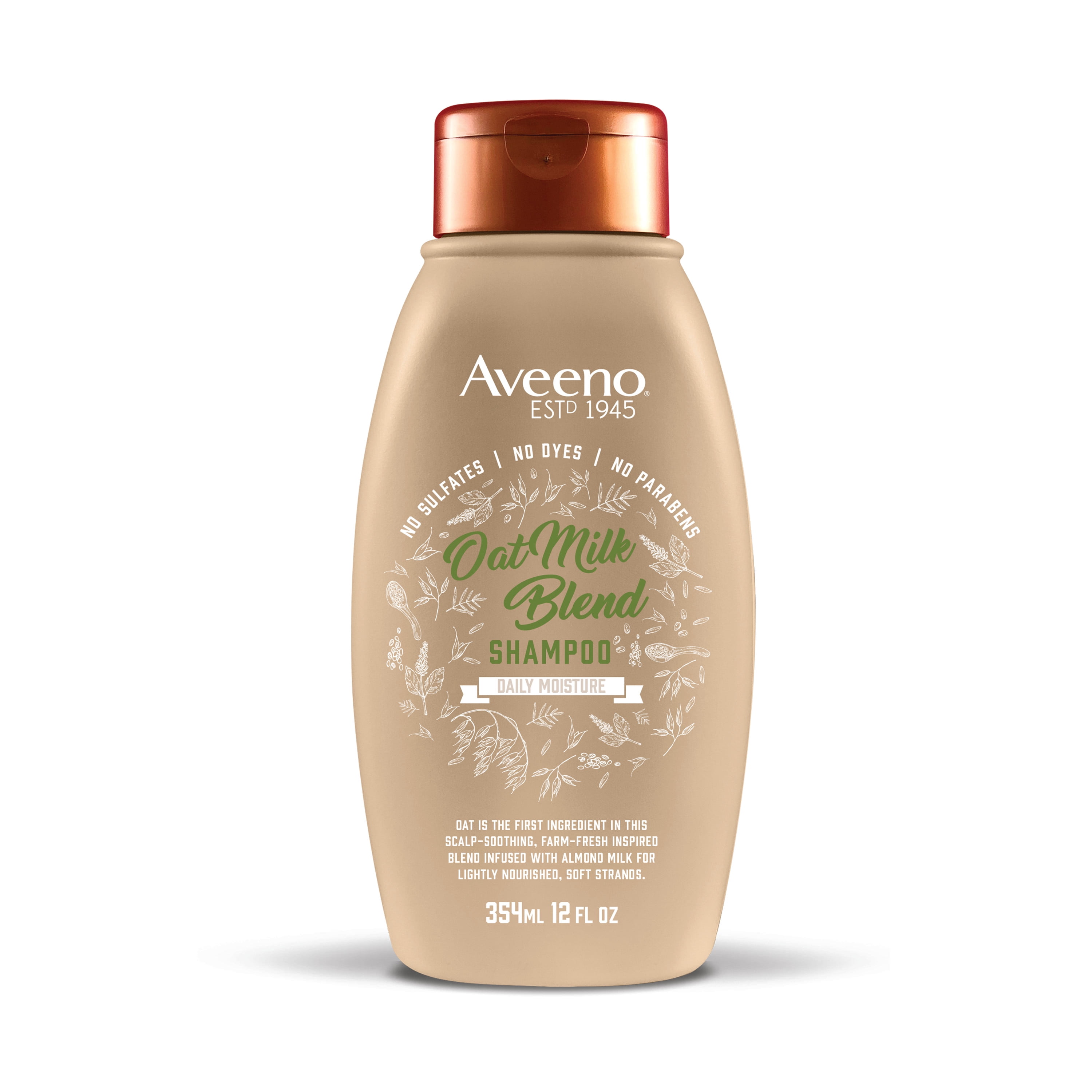 Aveeno Scalp Soothing Oat Milk Blend Shampoo, 12 fl. oz