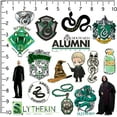 thumbnail image 2 of Harry Potter Slytherin Theme Sticker Pack Die Cut Vinyl Large Deluxe Stickers Variety Pack - Laptop, Water Bottle, Scrapbooking, Tablet, Skateboard, Indoor/Outdoor - Set of 50, 2 of 7