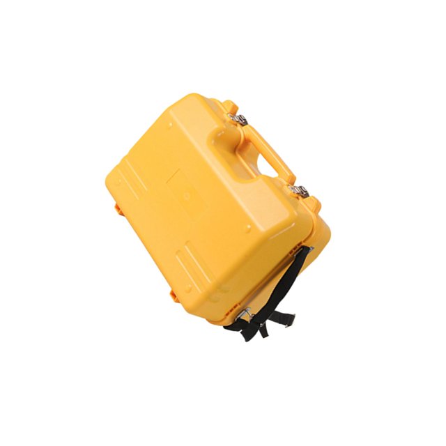 QualitChoice Surveying Instrument Box Sturdy Storage Case for Theodolite Level yellow Instrument