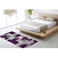 thumbnail image 2 of L Baiet SL973Z26 Tapis Géométrique Verena, Violet - 2 x 6 Pi, 2 of 5