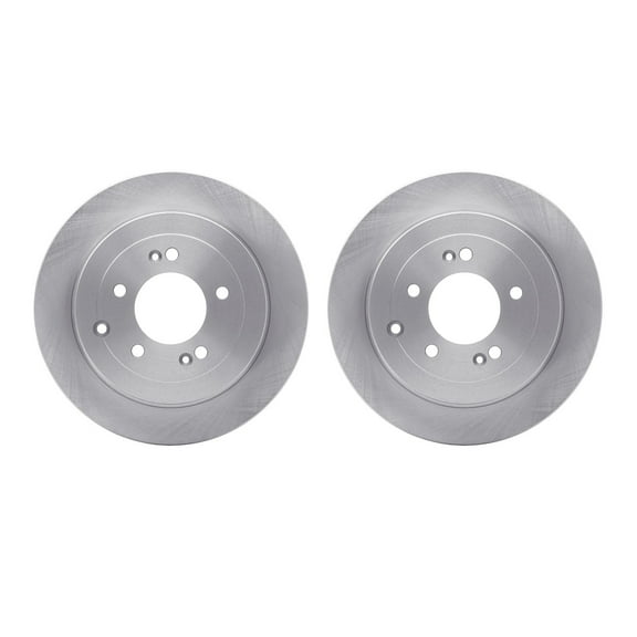 Dynamic Friction Company Rear Brake Rotors 6002-03050