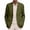 Army Green, variant on Mens Casual Blazer Lightweight Big And Tall One Button Sport Coats Summer Suit Jacket For Beach Wedding Daily Wear